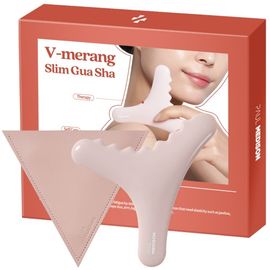 [Paul Medison] V-merang Slim Gua Sha _ Massage Tool for Tight Muscles, Slim Face and Body